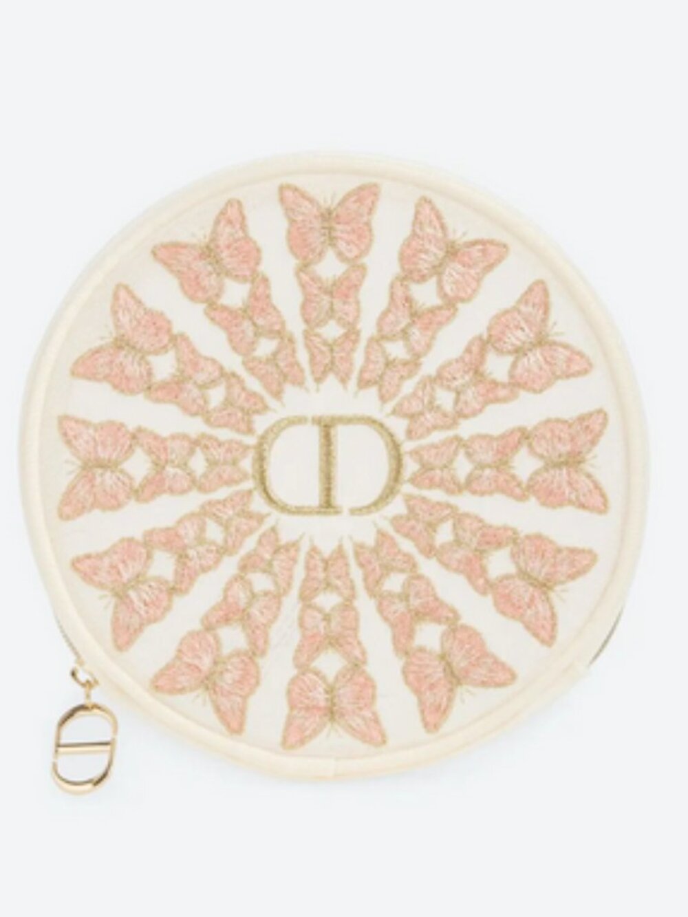 Dior Pouch Butterfly Embroidery